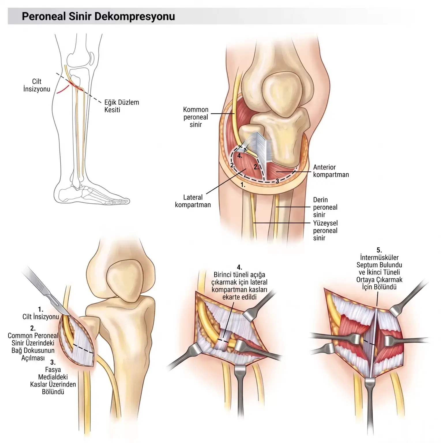 Peroneal Sinir Sıkışması Nedir ve Nasıl Olur? 2 peroneal sinir sıkışması cerrahisi düşük ayak