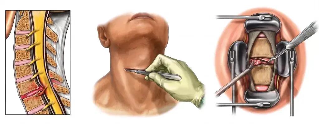 Boyun Fıtığı (Servikal Disk Hernisi) Cerrahisi: Kapsamlı Tanı, Mikrocerrahi ve Modern Tedavi Rehberi 1 servikal anterior mikrodiskektomi ankara boyun fitigi mikrocerrahi kapali ameliyat 1