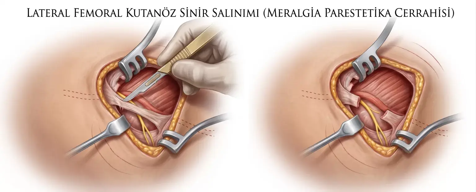 meralgia parestetika meraljia parestetika lateral femoral kutanoz sinir kemer hastaligi sinir sikismasi mikrocerrahi tedavi ankara